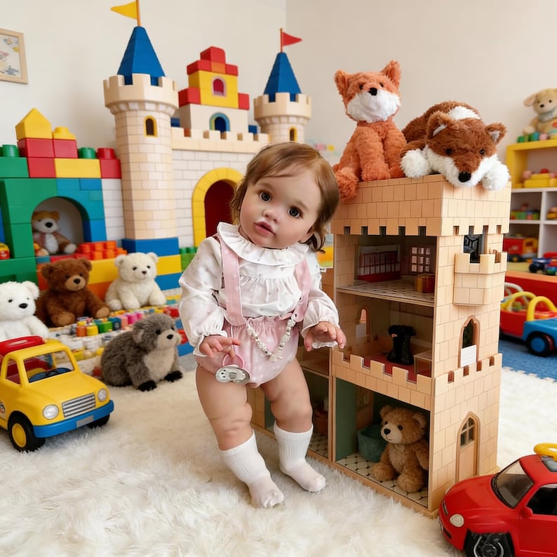 26 Inches Lifelike Reborn Cloth Baby – Realistic Full Body, Children Gift