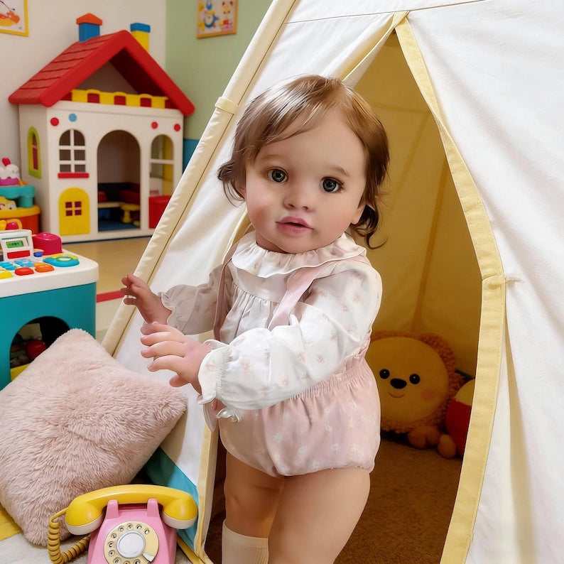 26 Inches Lifelike Reborn Cloth Baby – Realistic Full Body, Children Gift