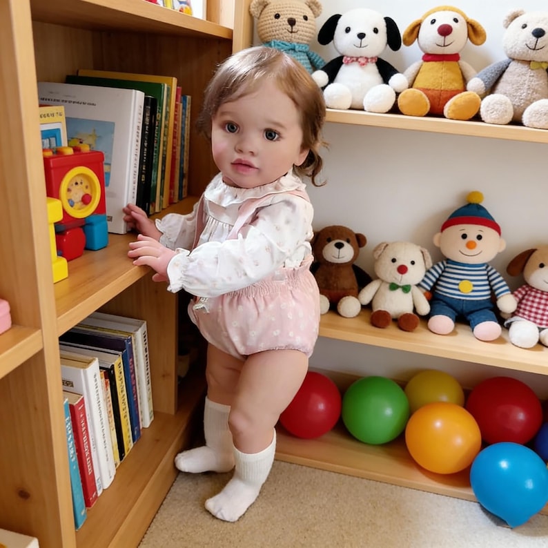 26 Inches Lifelike Reborn Cloth Baby – Realistic Full Body, Children Gift